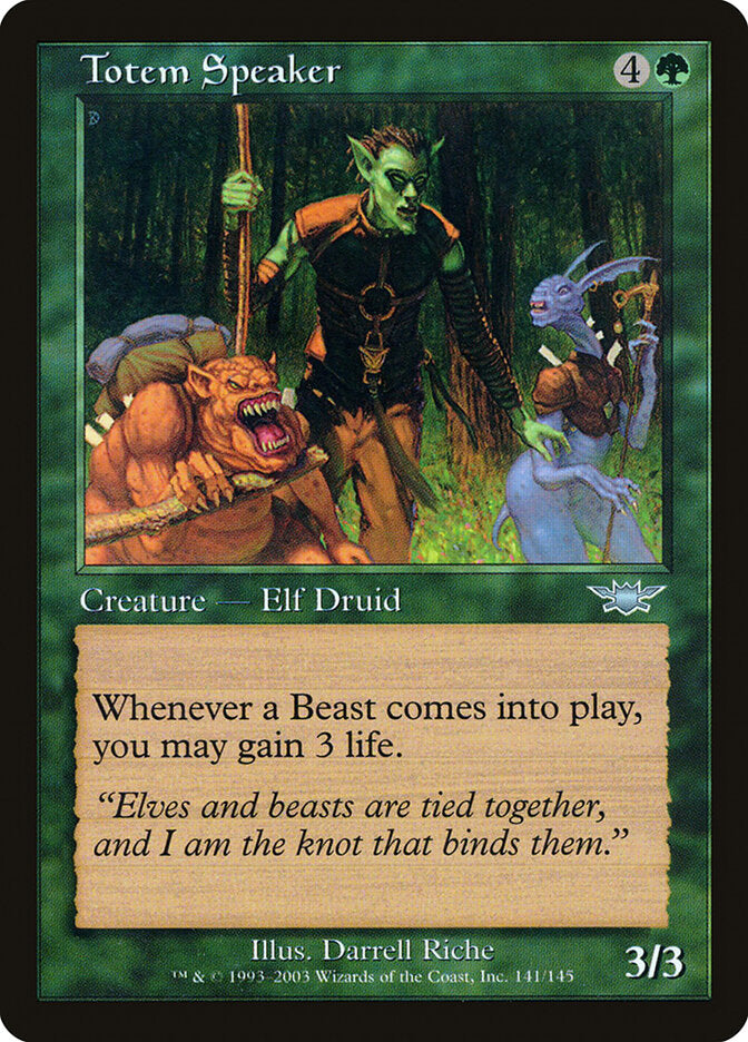 Orador do Totem / Totem Speaker - Magic: The Gathering - MoxLand