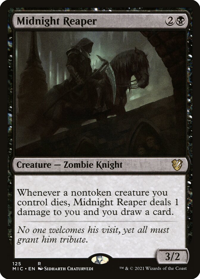 Ceifador da Meia-noite / Midnight Reaper - Magic: The Gathering - MoxLand