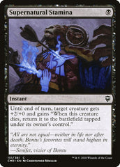 Resistência Sobrenatural / Supernatural Stamina - Magic: The Gathering - MoxLand
