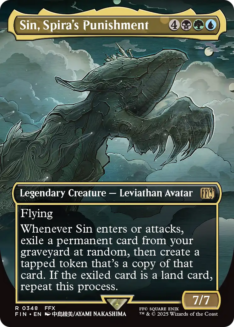 Sin, Punição de Spira / Sin, Spira's Punishment - Magic: The Gathering - MoxLand