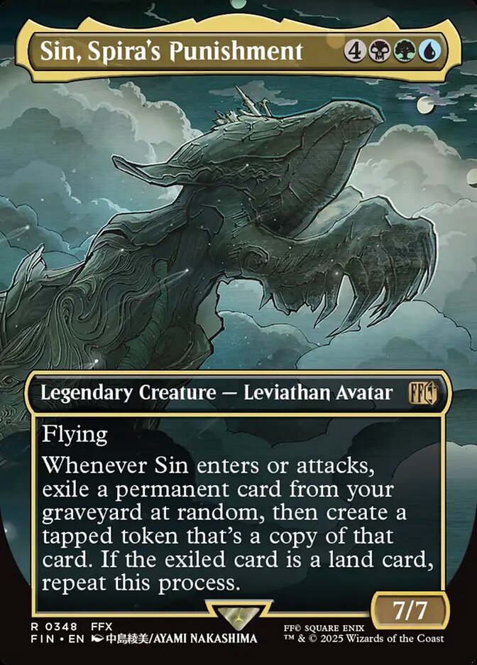 Sin, Punição de Spira / Sin, Spira's Punishment - Magic: The Gathering - MoxLand