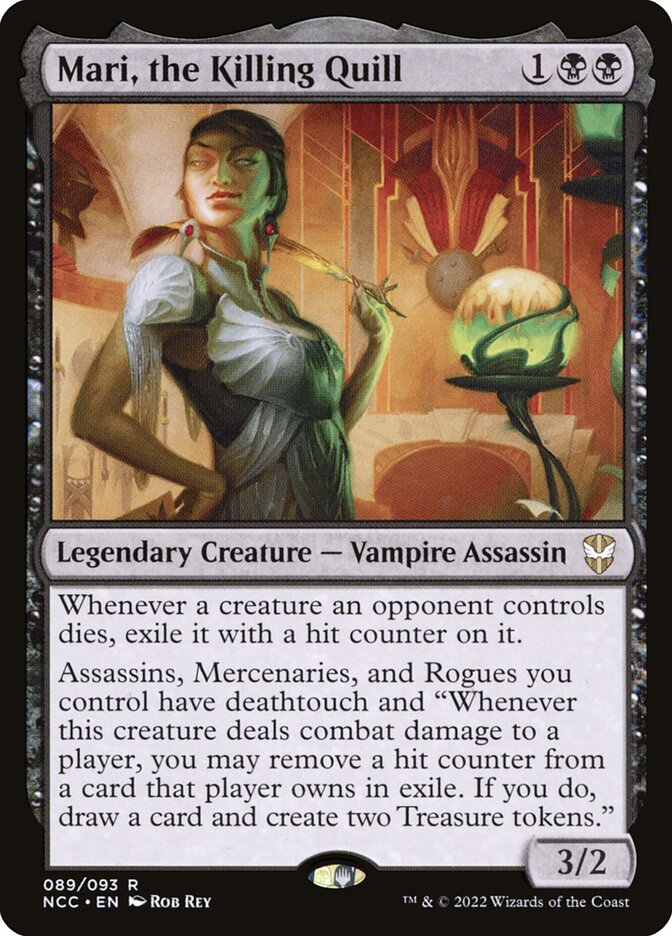 Mari, a Pena Mortal / Mari, the Killing Quill - Magic: The Gathering - MoxLand