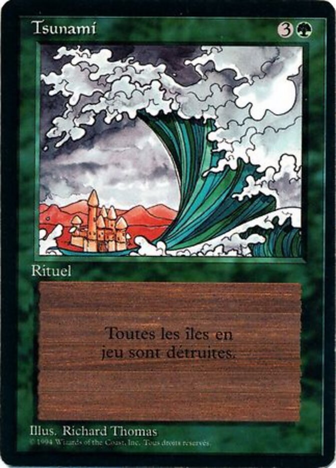 Tsunami - Magic: The Gathering - MoxLand