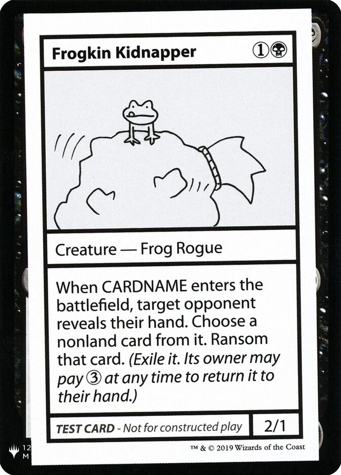 Frogkin Kidnapper - Magic: The Gathering - MoxLand