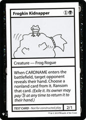 Frogkin Kidnapper - Magic: The Gathering - MoxLand