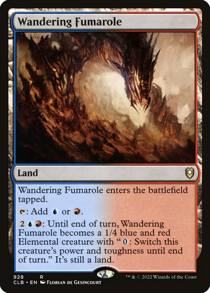 Fumarola Errante / Wandering Fumarole - Magic: The Gathering - MoxLand