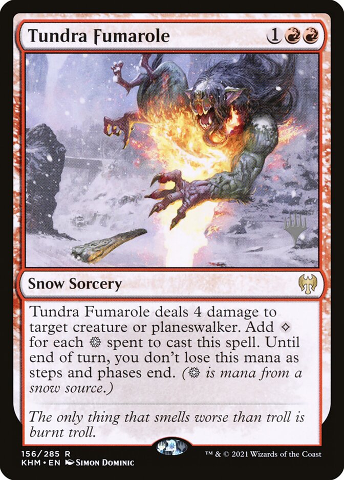 Fumarola da Tundra / Tundra Fumarole - Magic: The Gathering - MoxLand