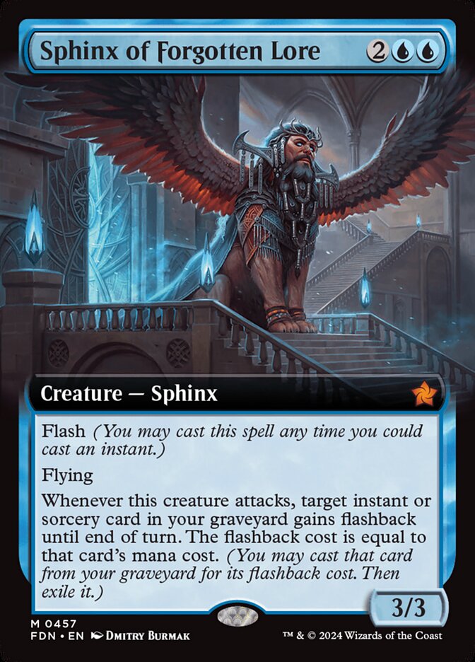 Esfinge do Conhecimento Esquecido / Sphinx of Forgotten Lore - Magic: The Gathering - MoxLand