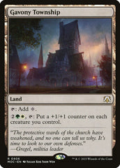 Condado de Gavony / Gavony Township - Magic: The Gathering - MoxLand