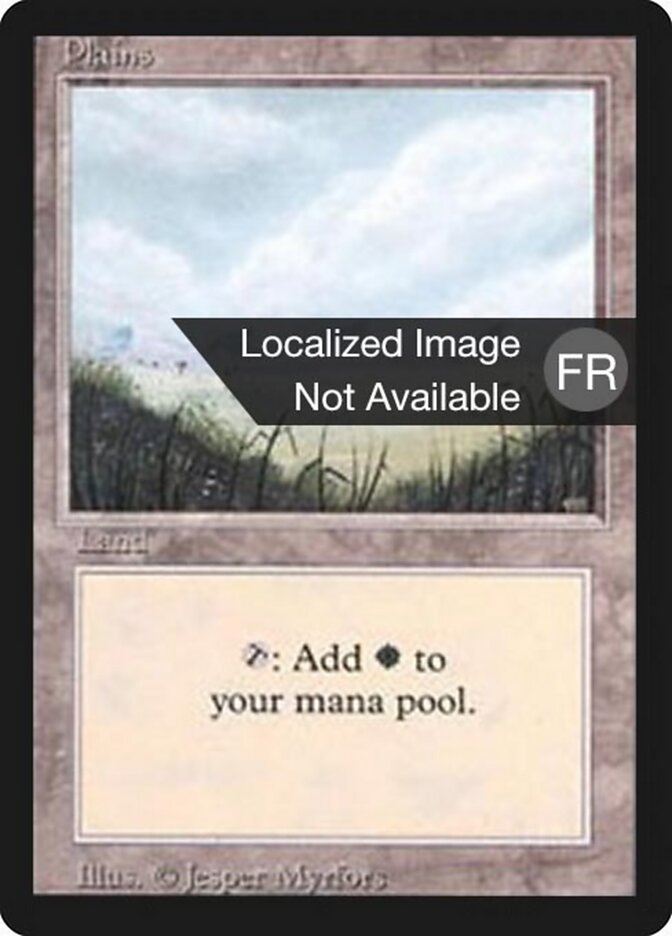 Planície / Plains - Magic: The Gathering - MoxLand