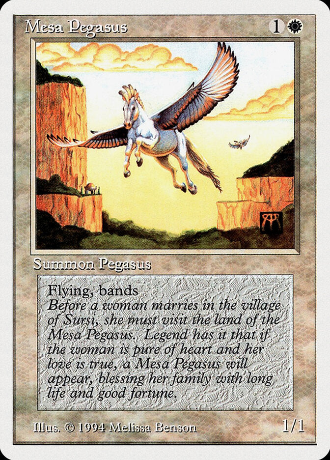 Pégasso de Meseta / Mesa Pegasus - Magic: The Gathering - MoxLand