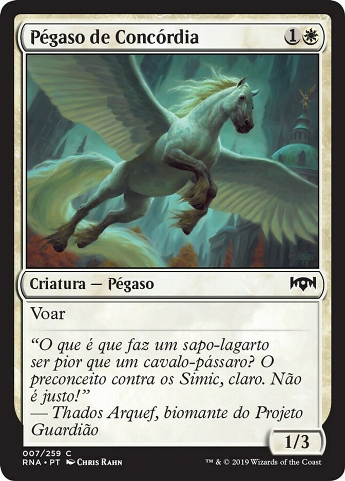 Pégaso de Concórdia / Concordia Pegasus - Magic: The Gathering - MoxLand