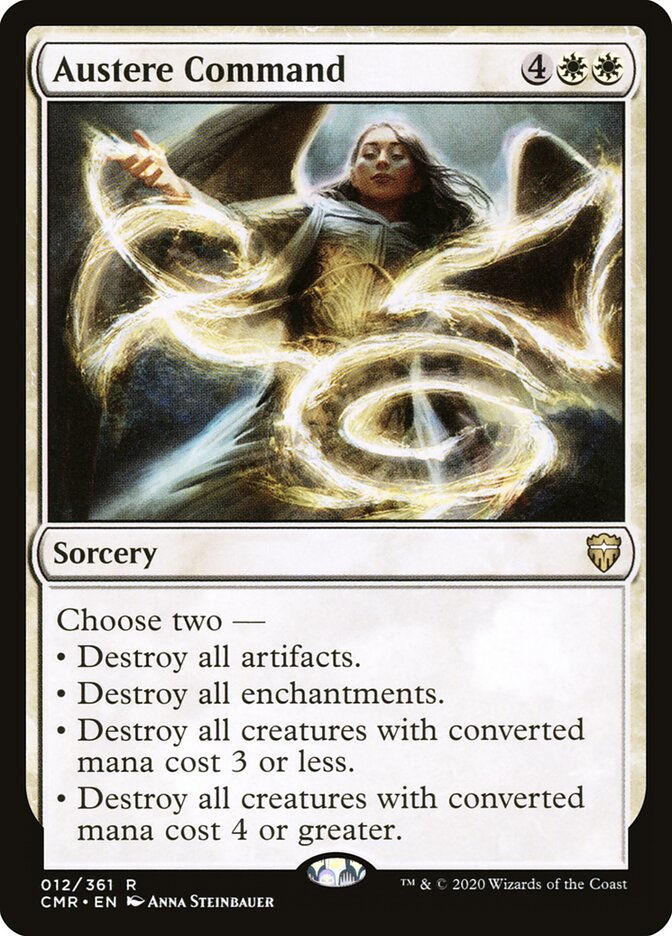 Comando Austero / Austere Command - Magic: The Gathering - MoxLand