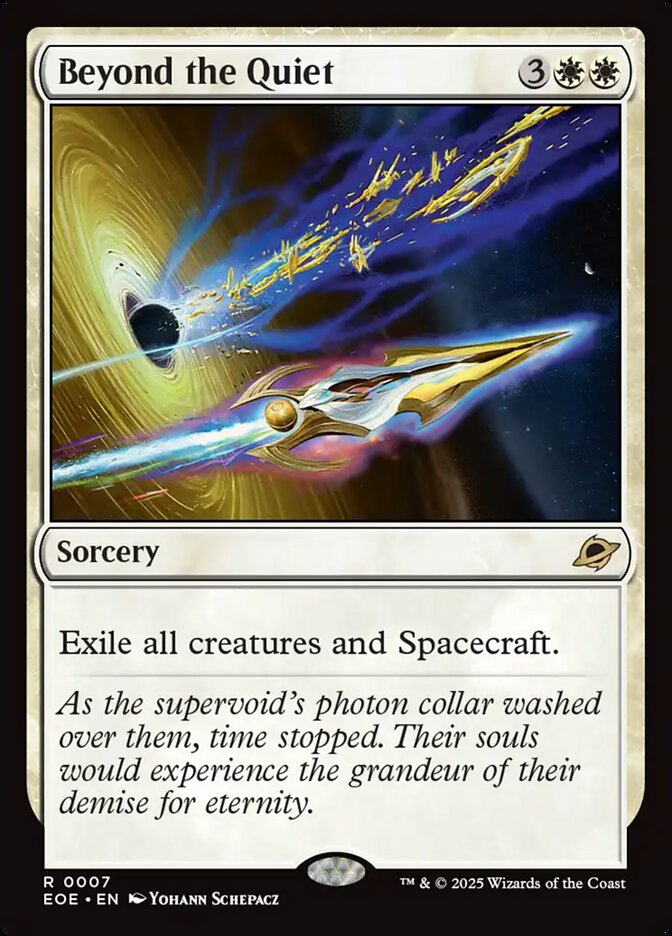 Além da Quietude / Beyond the Quiet - Magic: The Gathering - MoxLand