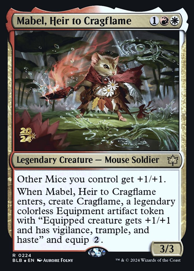 Mabel, Heir to Cragflame - Magic: The Gathering - MoxLand