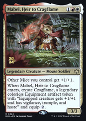 Mabel, Heir to Cragflame - Magic: The Gathering - MoxLand