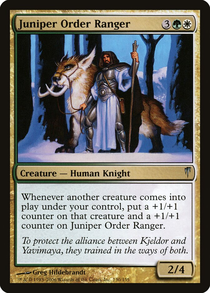 Patrulheiro da Ordem do Zimbro / Juniper Order Ranger - Magic: The Gathering - MoxLand