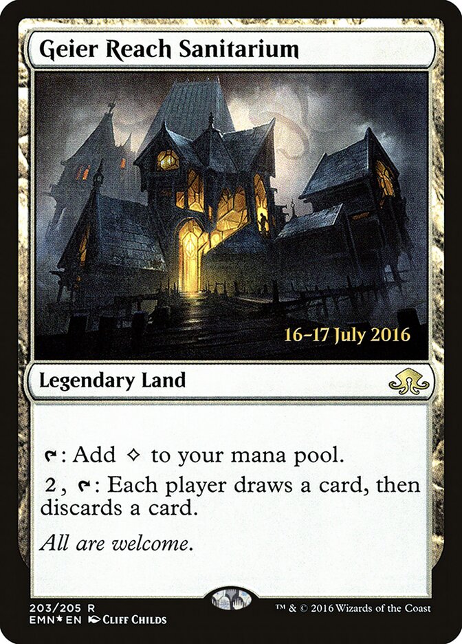Sanatório da Cordilheira de Geier / Geier Reach Sanitarium - Magic: The Gathering - MoxLand