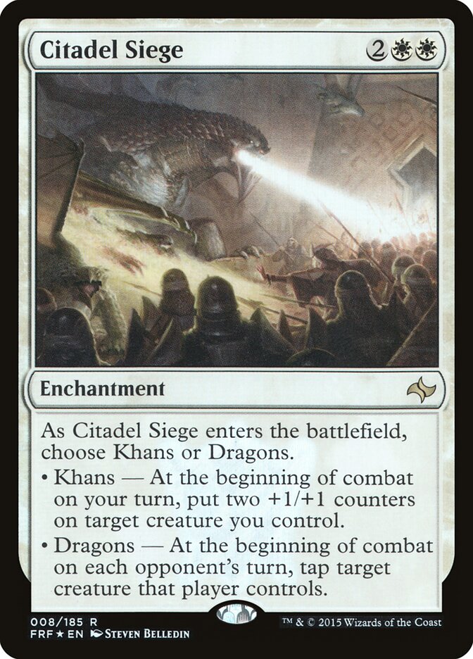 Cerco à Cidadela / Citadel Siege - Magic: The Gathering - MoxLand