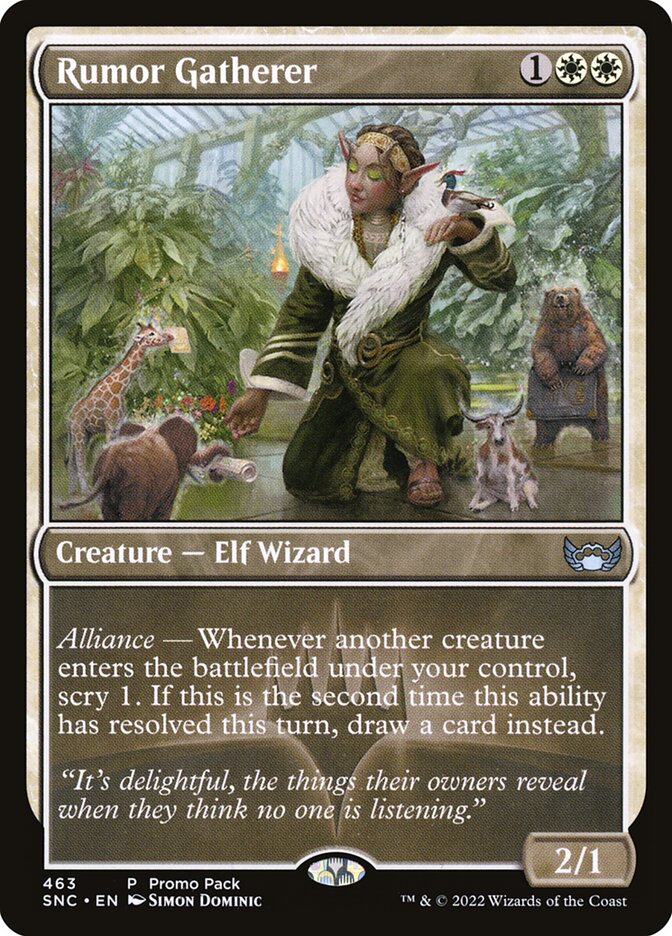Coletora de Rumores / Rumor Gatherer - Magic: The Gathering - MoxLand