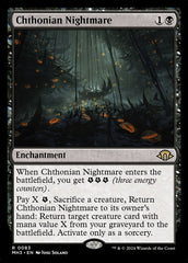 Pesadelo Chthoniano / Chthonian Nightmare - Magic: The Gathering - MoxLand