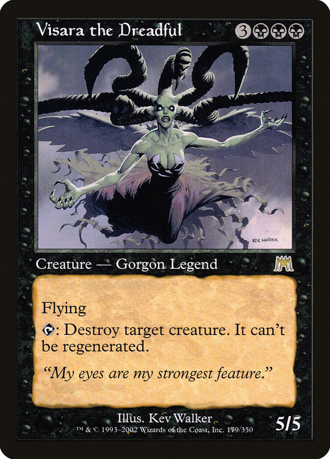 Visara a Pavorosa / Visara the Dreadful - Magic: The Gathering - MoxLand