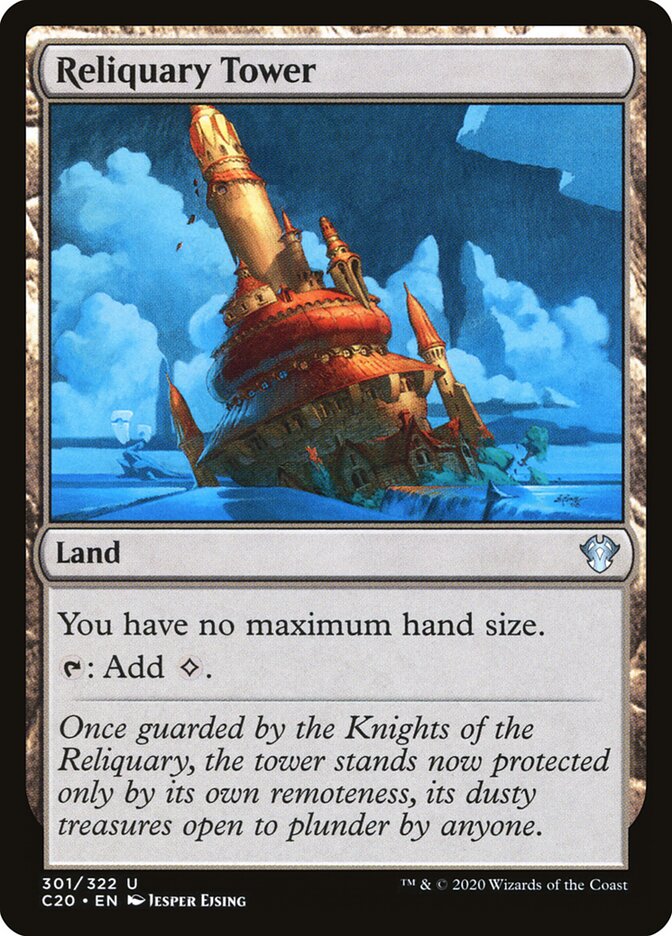 Torre do Relicário / Reliquary Tower - Magic: The Gathering - MoxLand