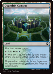 Campus de Quandrix / Quandrix Campus - Magic: The Gathering - MoxLand