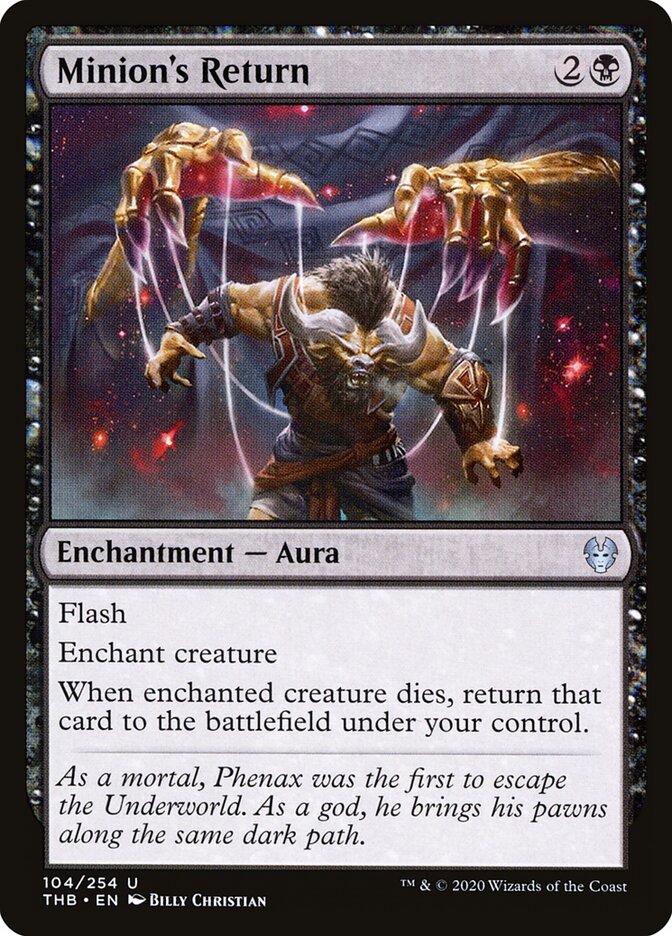 Retorno do Assecla / Minion's Return - Magic: The Gathering - MoxLand