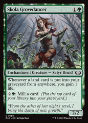 Dançarina do Bosque de Skola / Skola Grovedancer - Magic: The Gathering - MoxLand