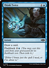 Pensar Duas Vezes / Think Twice - Magic: The Gathering - MoxLand
