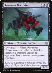 Necrotitã Voraz / Ravenous Necrotitan - Magic: The Gathering - MoxLand