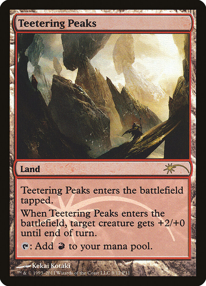 Picos Vacilantes / Teetering Peaks - Magic: The Gathering - MoxLand
