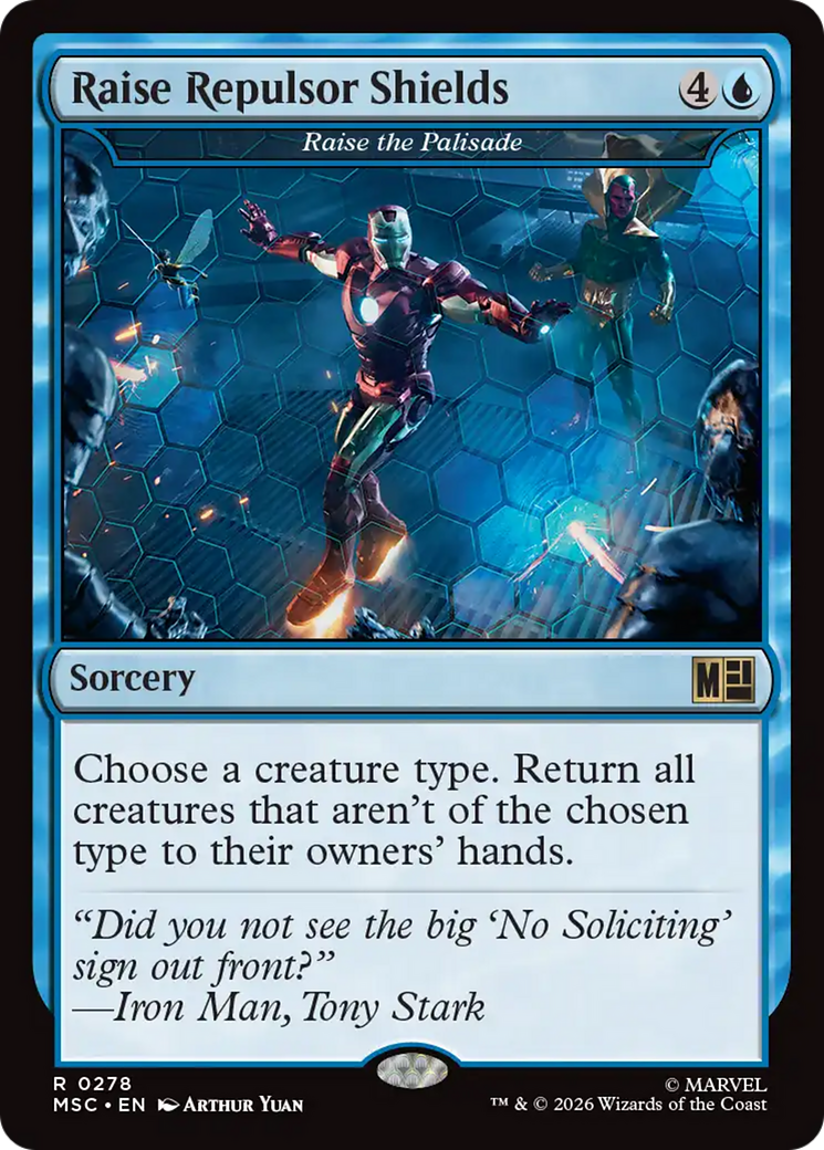 Raise Repulsor Shields - Magic: The Gathering - MoxLand