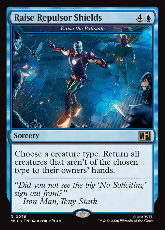 Raise Repulsor Shields - Magic: The Gathering - MoxLand
