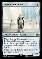 Simulacro Solene / Solemn Simulacrum - Magic: The Gathering - MoxLand