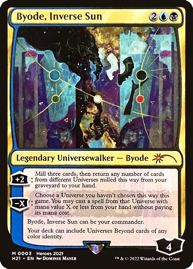 Byode, Inverse Sun - Magic: The Gathering - MoxLand