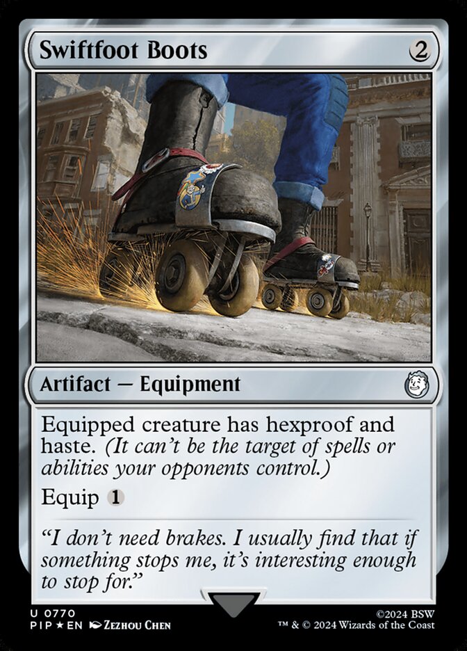 Botas Pé-ligeiro / Swiftfoot Boots - Magic: The Gathering - MoxLand