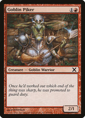 Goblin Piqueiro / Goblin Piker - Magic: The Gathering - MoxLand