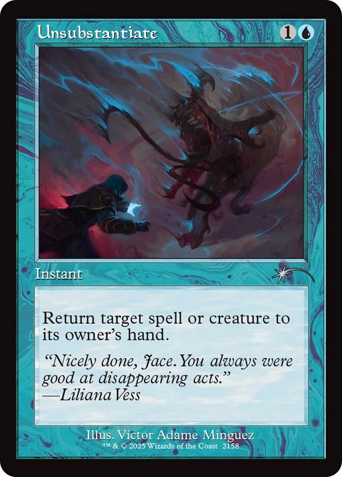 Insubstanciar / Unsubstantiate - Magic: The Gathering - MoxLand
