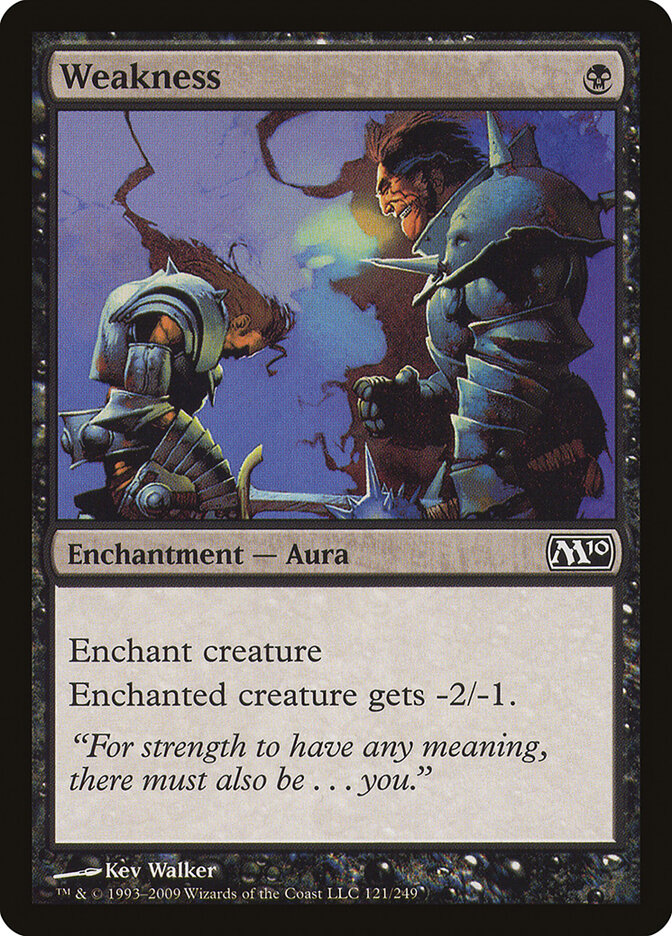 Fraqueza / Weakness - Magic: The Gathering - MoxLand