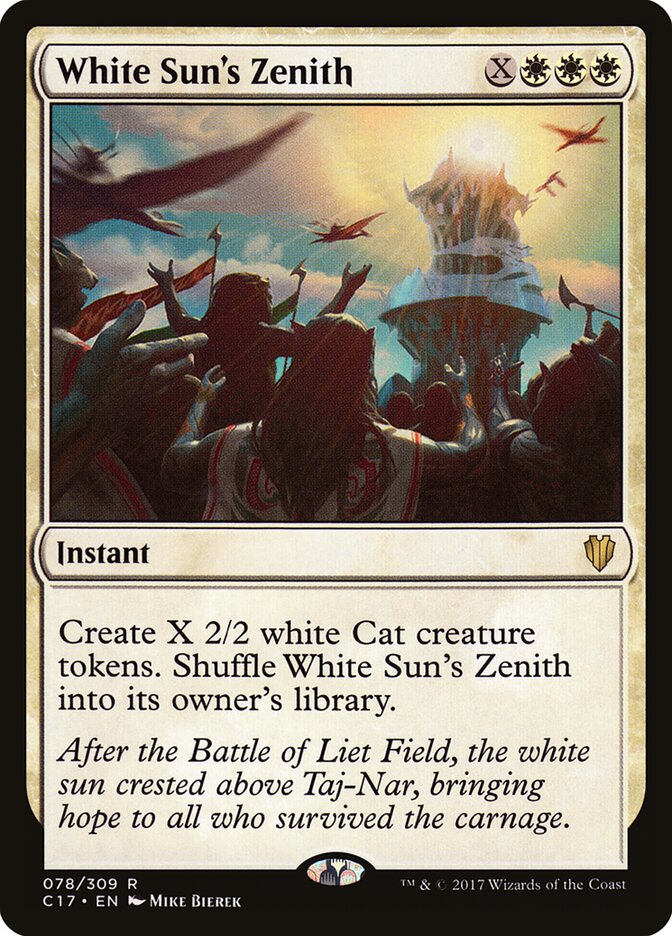 Zênite do Sol Branco / White Sun's Zenith - Magic: The Gathering - MoxLand