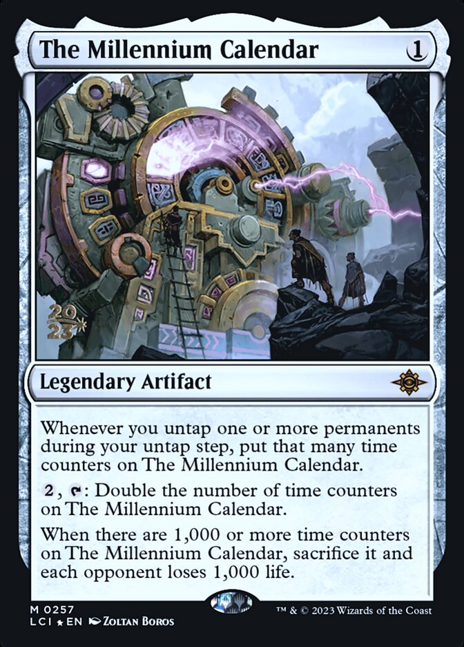 O Calendário do Milênio / The Millennium Calendar - Magic: The Gathering - MoxLand
