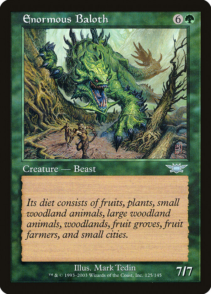 Baloth Enorme / Enormous Baloth - Magic: The Gathering - MoxLand