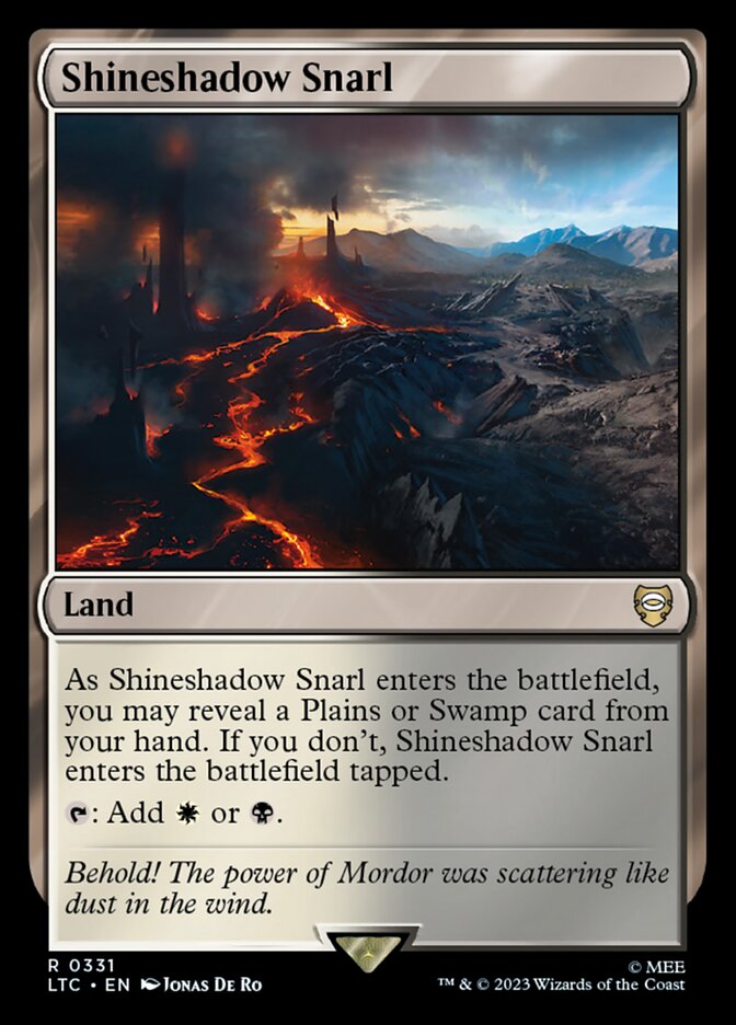 Liame do Umbrolume / Shineshadow Snarl - Magic: The Gathering - MoxLand
