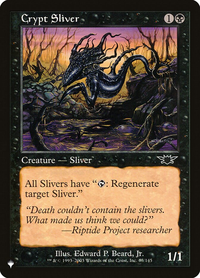 Fractius da Cripta / Crypt Sliver - Magic: The Gathering - MoxLand