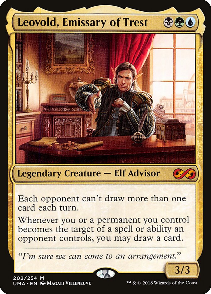 Leovold, Emissário de Trest / Leovold, Emissary of Trest - Magic: The Gathering - MoxLand