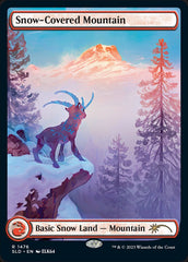 Montanha Nevada / Snow-Covered Mountain - Magic: The Gathering - MoxLand