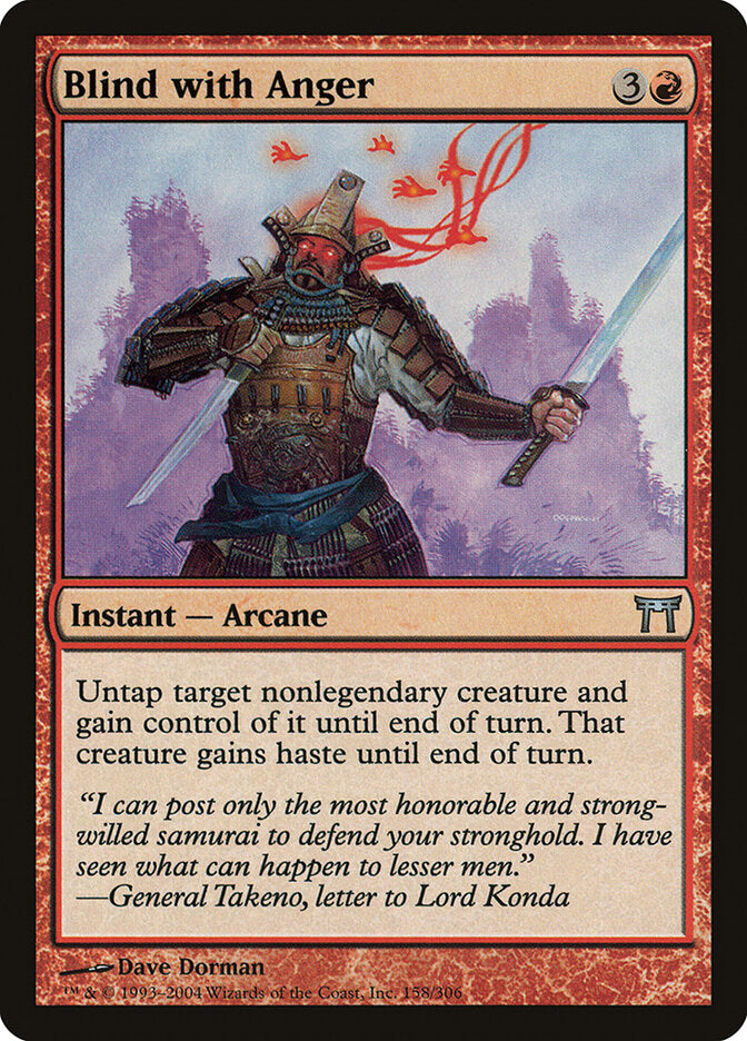 Cego de Raiva / Blind with Anger