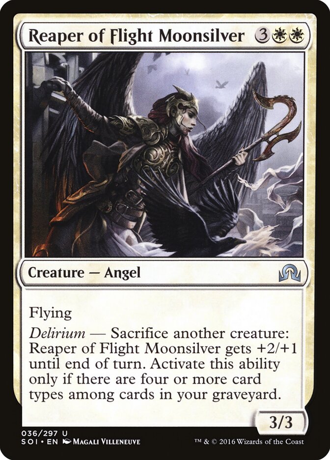 Ceifadora do Bando Prata Lunar / Reaper of Flight Moonsilver - Magic: The Gathering - MoxLand